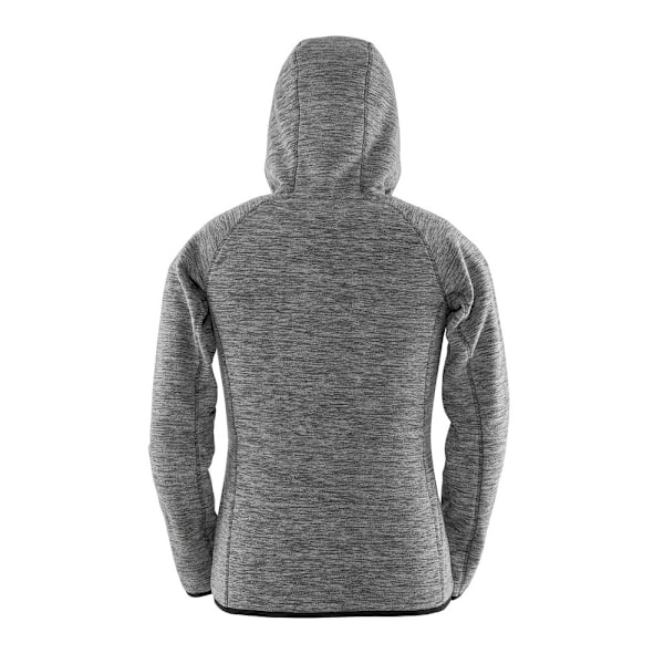 Spiro Dam/Dam Microfleece Hoodie 10 UK Grå/Svart Grey/Black 10 UK