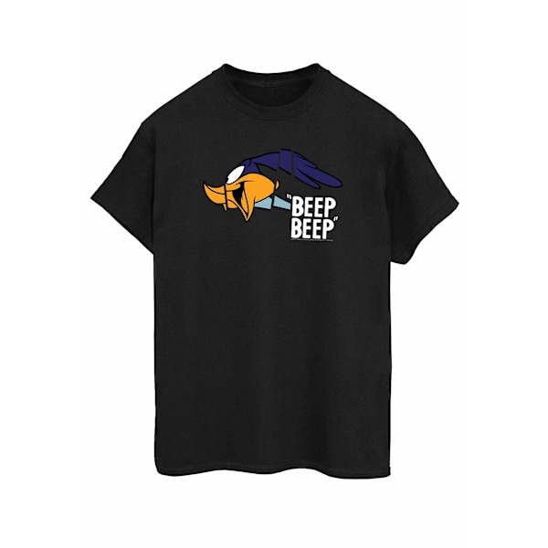 Looney Tunes Herr Beep Beep Road Runner Bomull T-shirt M Svart Black M