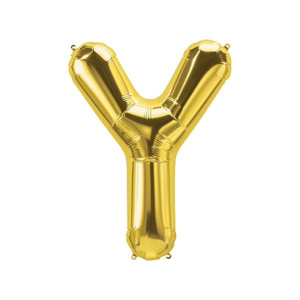 Realmax Y Folieballong En Storlek Guld Gold One Size