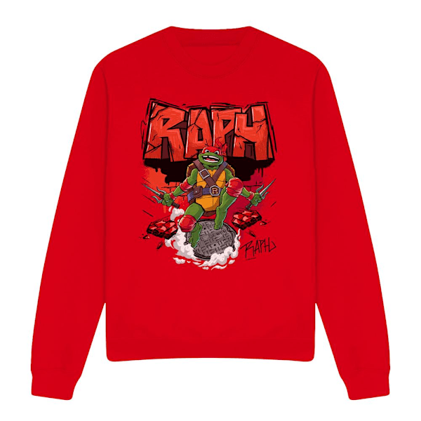 Tales of the Teenage Mutant Ninja Turtles Unisex Vuxen Raphael Red M