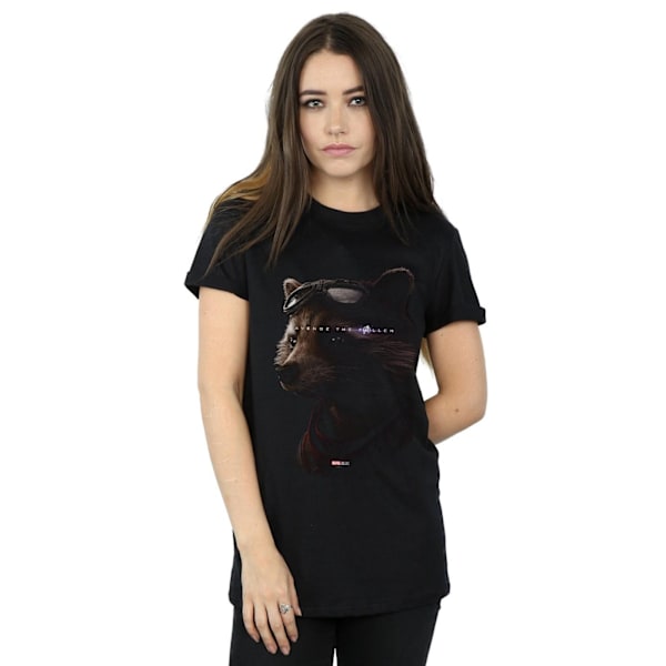 Marvel Womens/Ladies Avengers Endgame Avenge The Fallen Rocket Black M