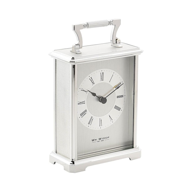 Wm.Widdop Vagnklocka - Silver En Storlek Silver Silver One Size