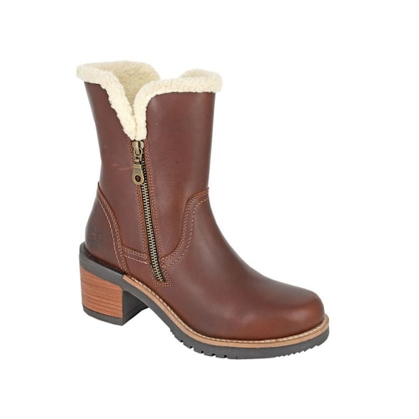 Woodland Dam/Dam Twin Zip Läder Ankel Boots 7 UK Brun Brown 7 UK