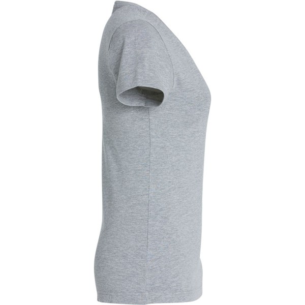Clique Dam/Kvinnor Premium Melange Poloskjorta L Grå Melange Grey Melange L
