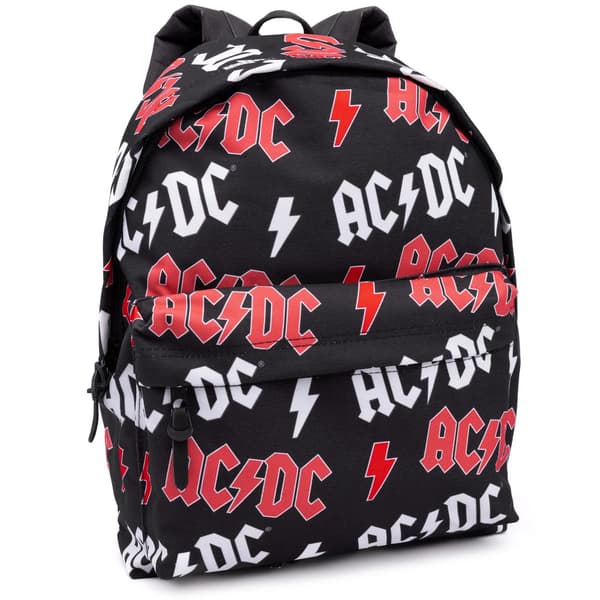 AC/DC Lightning Logo Ryggsäck One Size Svart/Röd/Vit Black/Red/White One Size
