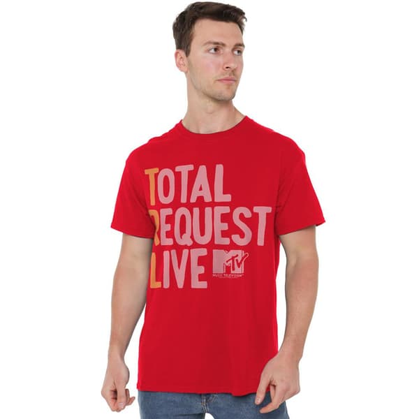 Total Request Live Herr T-shirt S Röd Red S