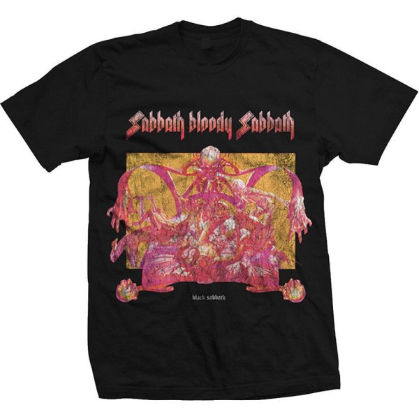 Black Sabbath Unisex Vuxen Blodig T-shirt M Svart Black M
