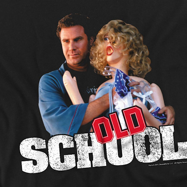 Old School Herr Frank And Friend T-Shirt 4XL Svart Black 4XL