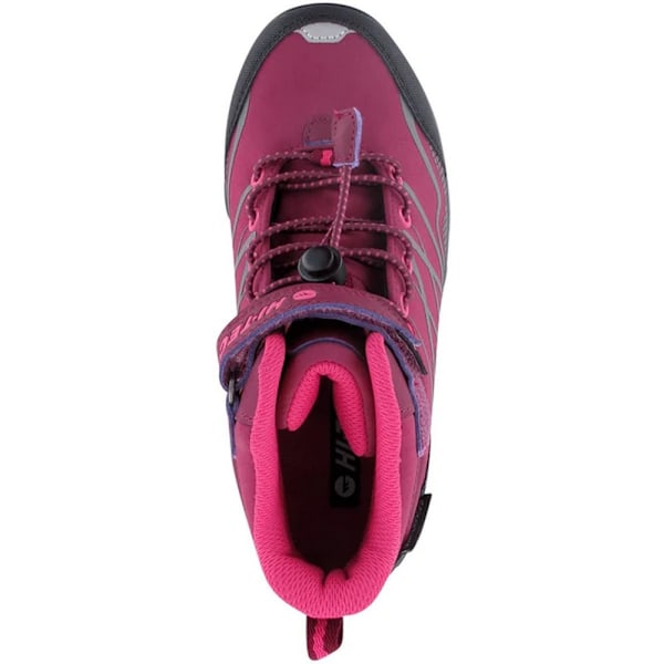 Hi-Tec Girls Blackout Mid Cut Vandringskängor 1 UK Mörkrosa/Fuchsia Dark Rose/Fuchsia 1 UK