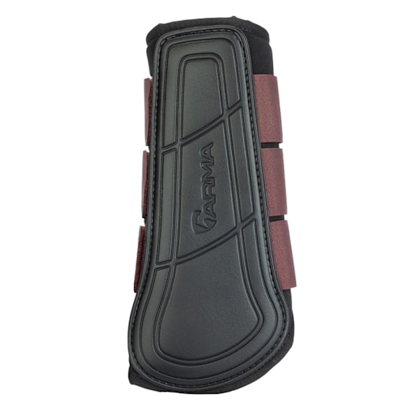ARMA Neopren Borstskydd Häst Cob Bred Svart Körsbär Black Cherry Cob Wide