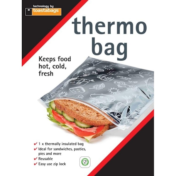 Toastabags Termoväska One Size Silver Silver One Size