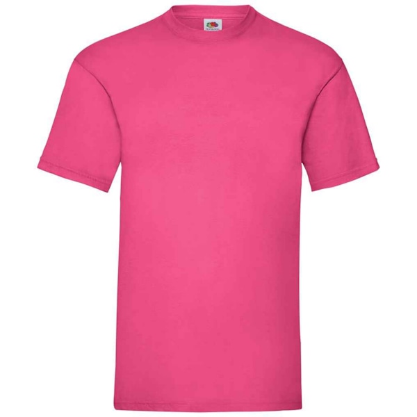 Fruit Of The Loom Herr Valueweight T-shirt L Fuchsia Fuchsia L