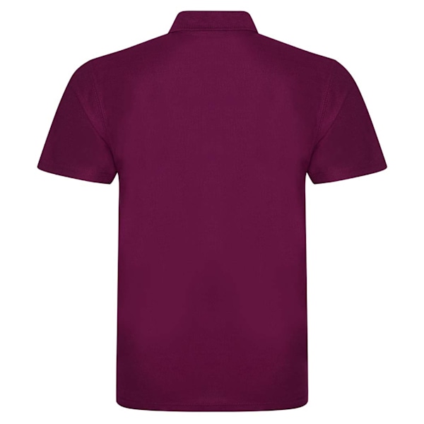 PRO RTX Herr Pro Polyester Pikétröja L Bourgogne Burgundy L