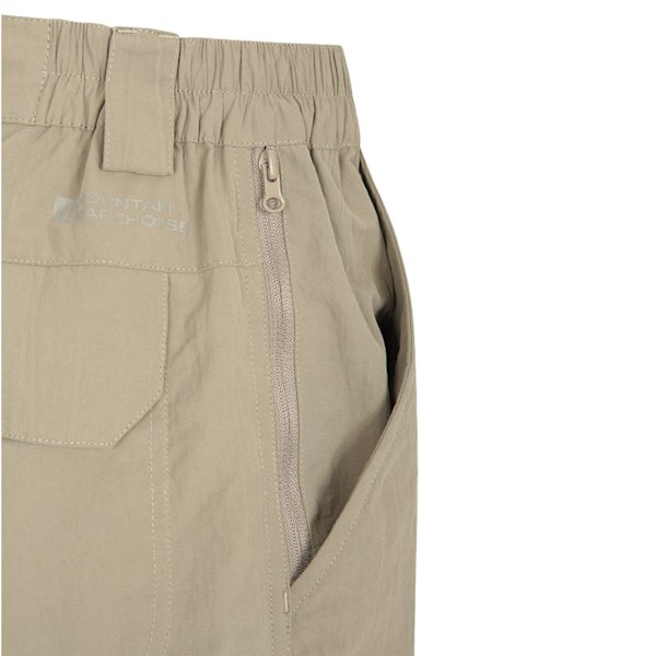 Mountain Warehouse Trek II Short Cargo Trousers 42S Dark B för män Dark Beige 42S