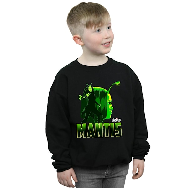 Marvel Boys Avengers Infinity War Mantis Karaktär Sweatshirt 1 Black 12-13 Years