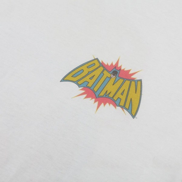 Batman Mens Boom T-Shirt XL Vit/Gul/Rosa White/Yellow/Pink XL