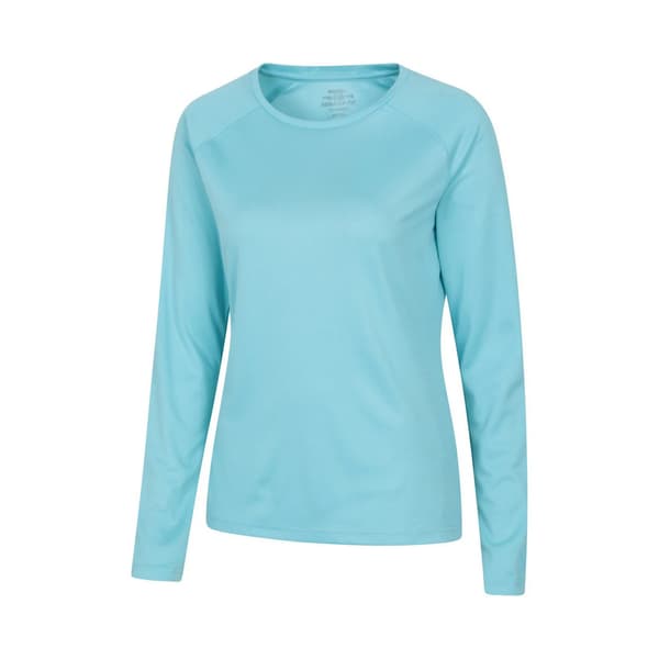 Mountain Warehouse Dam/Dam Endurance Långärmad Topp 16 Light Blue 16 UK