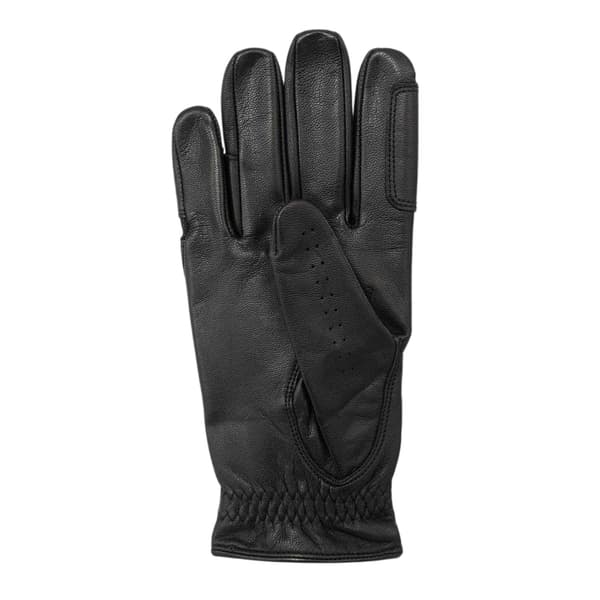 Requisite Dam/Kvinnor Läder Ridhandskar S-M Svart Black S-M