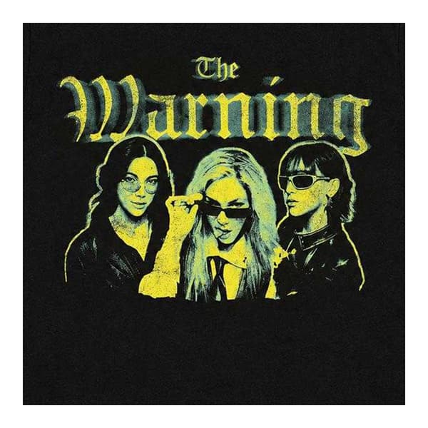 Warning Dam/Tjej Group Crop Top S Svart Black S