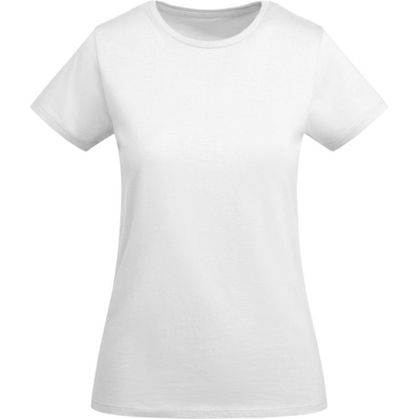 Roly Dam/Dam Breda Kortärmad T-shirt S Vit White S