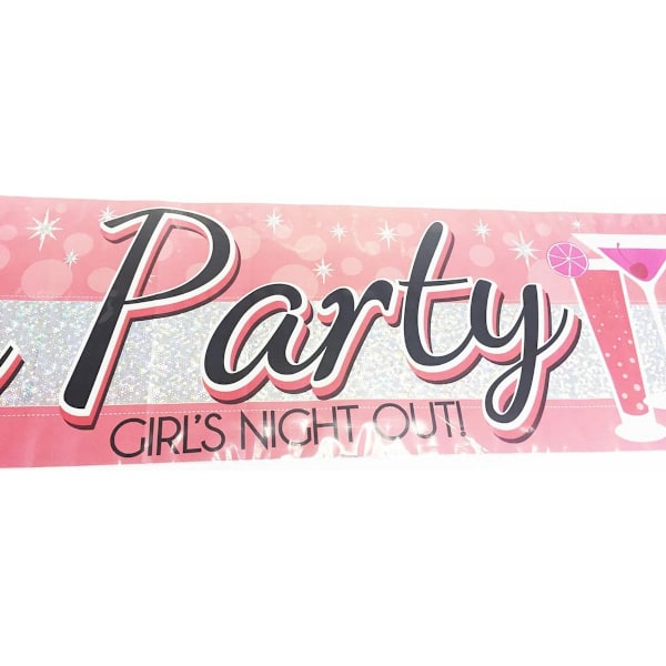 Eurowrap Möhippa Väggbanderoll (3-pack) One Size Rosa/Silver Pink/Silver One Size