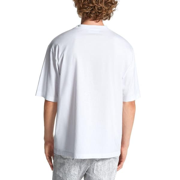 DSquared2 Herr Tecknad T-Shirt L Vit White L