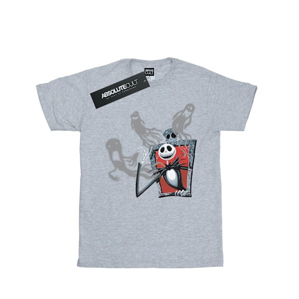 Disney Boys Nightmare Before Christmas Ghosts Of Jack T-Shirt 1 Sports Grey 12-13 Years