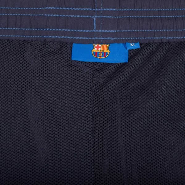 FC Barcelona Herrshorts i Polyester M Marinblå Navy Blue M