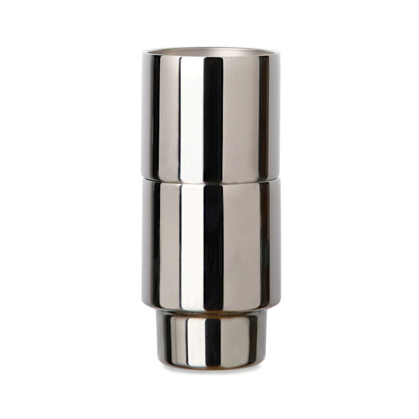 Vinga Nagano Återvunnen Mugg (2-pack) One Size Reflekterande Silver Reflective Silver One Size