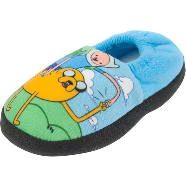 Adventure Time Pojkar Jake Och Finn Tofflor 1 UK Blå/Svart Blue/Black 1 UK