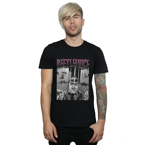 Beetlejuice Herrcirkus Homage T-shirt 5XL Svart Black 5XL