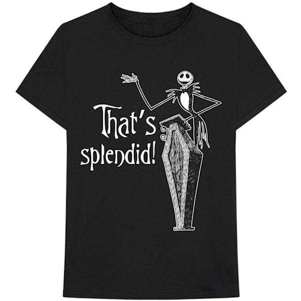 Nightmare Before Christmas Unisex Vuxen That´s Splendid Bomull Black M
