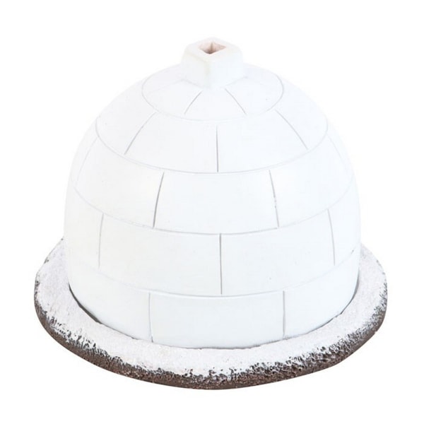 Something Different Igloo Vinter Rökelsekonhållare En Storlek Vit White One Size