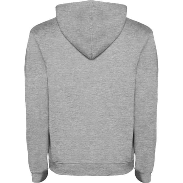Roly Urban Hoodie för män XXL Gråmelerad/Solid Svart Grey Marl/Solid Black XXL