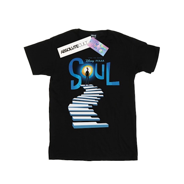 Disney Boys Soul Poster Art T-Shirt 12-13 år Svart Black 12-13 Years