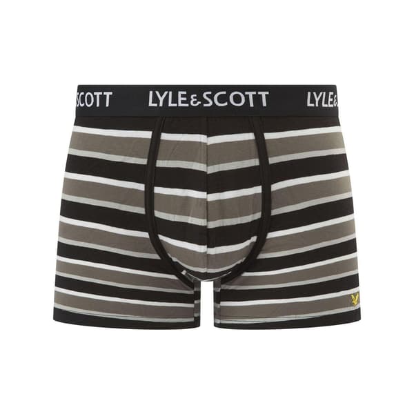 Lyle & Scott Herr Ethan Logo Boxershorts (3-pack) XL Mörkgrå Dark Grey XL
