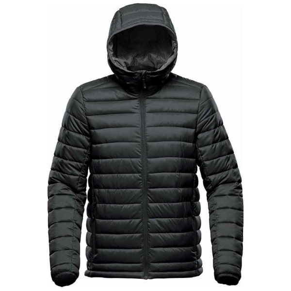 Stormtech Mens Stavanger Thermal Padded Jacket L Svart/Grafit Black/Graphite Grey L