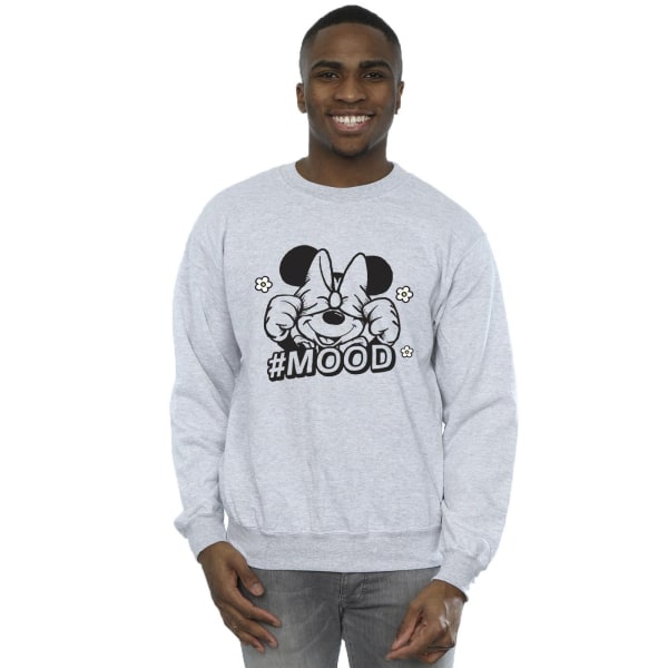 Disney Herr Minnie Mouse Mood Sweatshirt M Sports Grå Sports Grey M