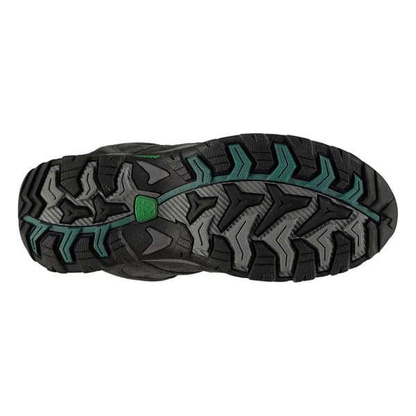 Karrimor Barn/Barn Mount Läder Vattentäta Promenadskor Grey/Teal 5 UK