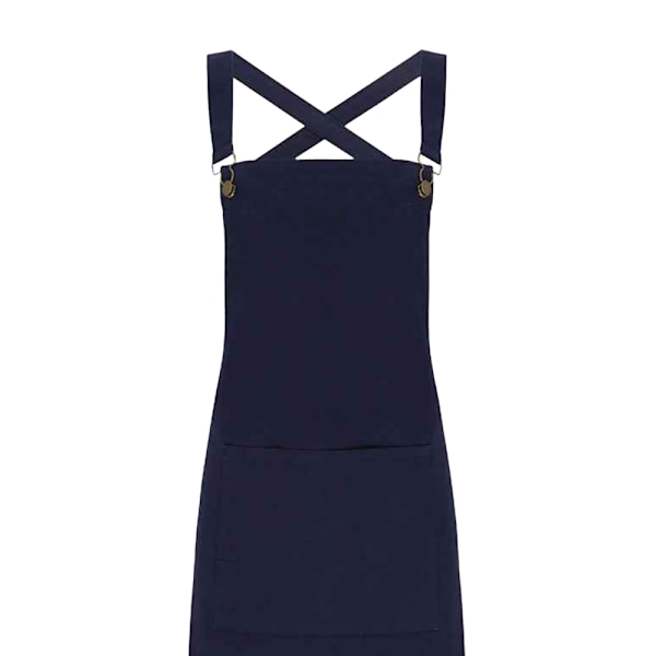 Premier Cross Back Barista Haklappsförkläde One Size Marinblå Navy One Size
