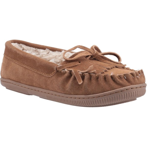 Hush Puppies Dam/Dam Addy Slip On Lädertoffla 3 UK Ta Tan 3 UK