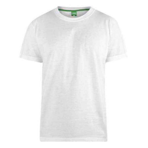 D555e Herr Kingsize Flyers-1 T-shirt med rund hals 3XL Vit White 3XL