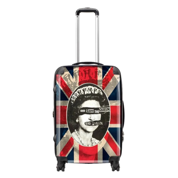 RockSax God Save The Queen Sex Pistols Hardshell 4 Wheeled Cabi Multicoloured One Size