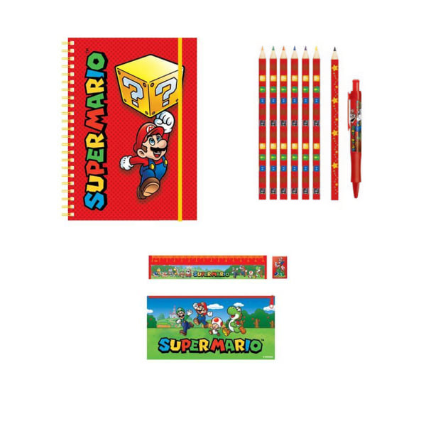 Super Mario Bumper A4 set One Size Röd Red One Size