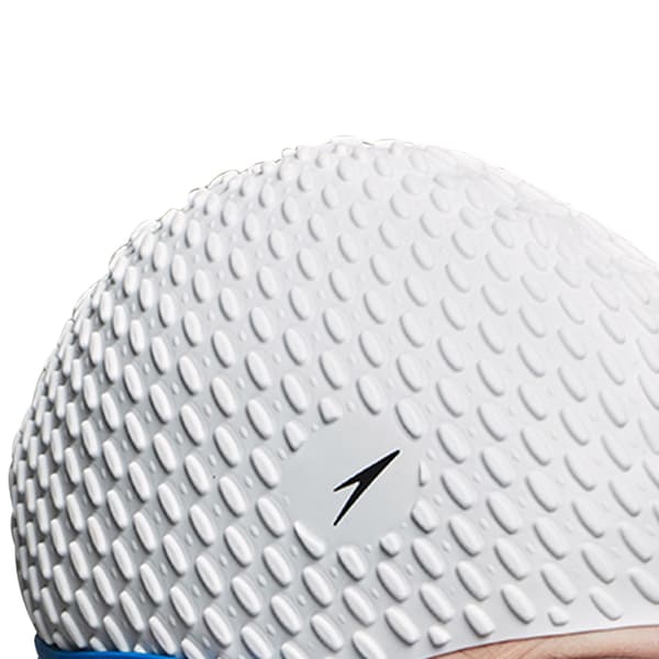 Speedo Unisex Vuxen Bubble Badmössa One Size Vit White One Size