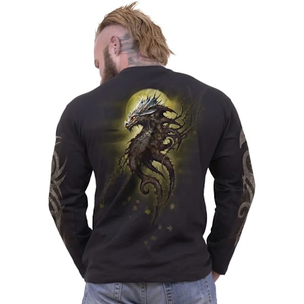 Spiral Direct Unisex Vuxen Ekdrak Långärmad T-shirt M Svart Black M