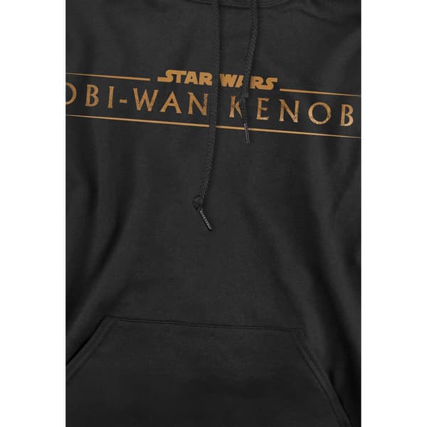Star Wars Herr Obi Wan Kenobi Logotyp Huvtröja M Svart Black M