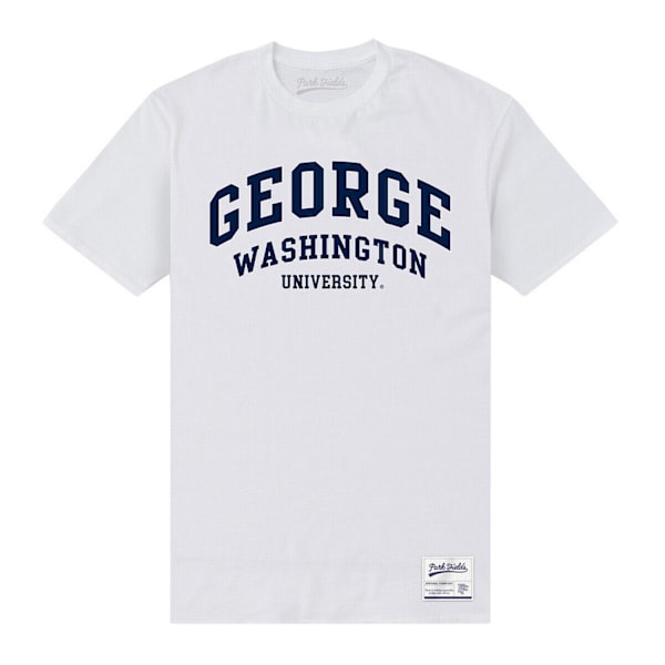 George Washington University Unisex Script T-shirt XL Vit White XL