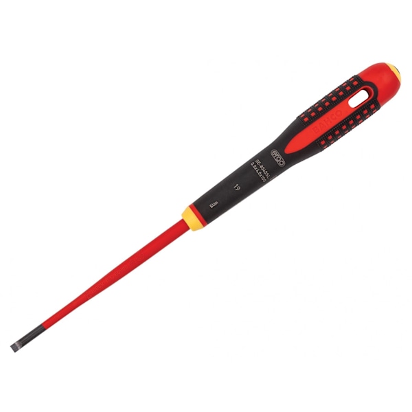 Bahco Ergo Slim Vde Isolerad Skruvmejsel, Spår 5,5 x 125mm Multi Colour 5.5 x 125mm