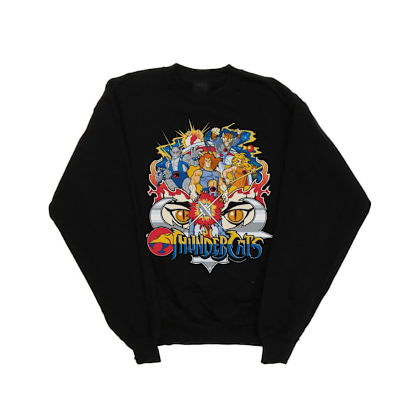 Thundercats Dam/Damer Action Group Shot Sweatshirt M Svart Black M